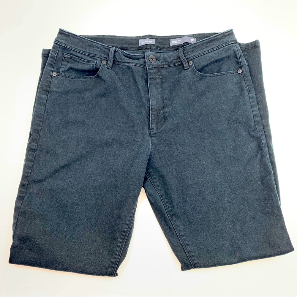 J. Jill Black Denim Jeans Size 12